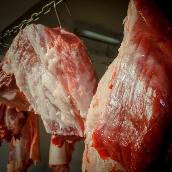 Koline na Dolenjskem - razkosano meso